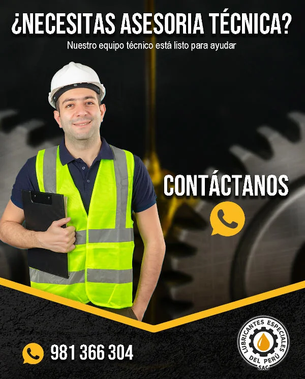 Asesoría en lubricación industrial